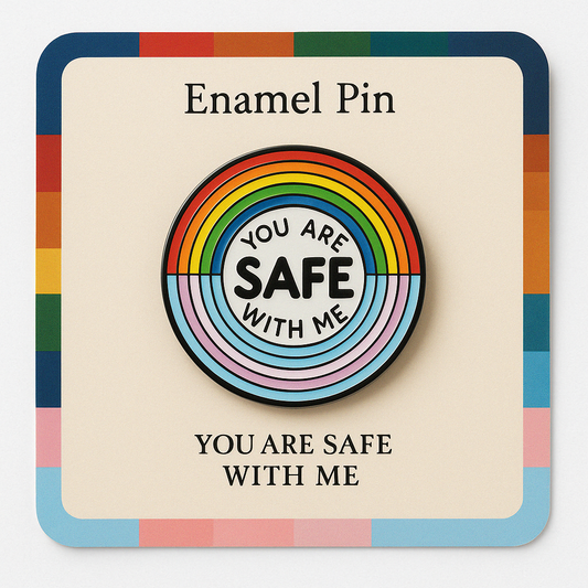You Are Safe With Me Pin Brasil com Z