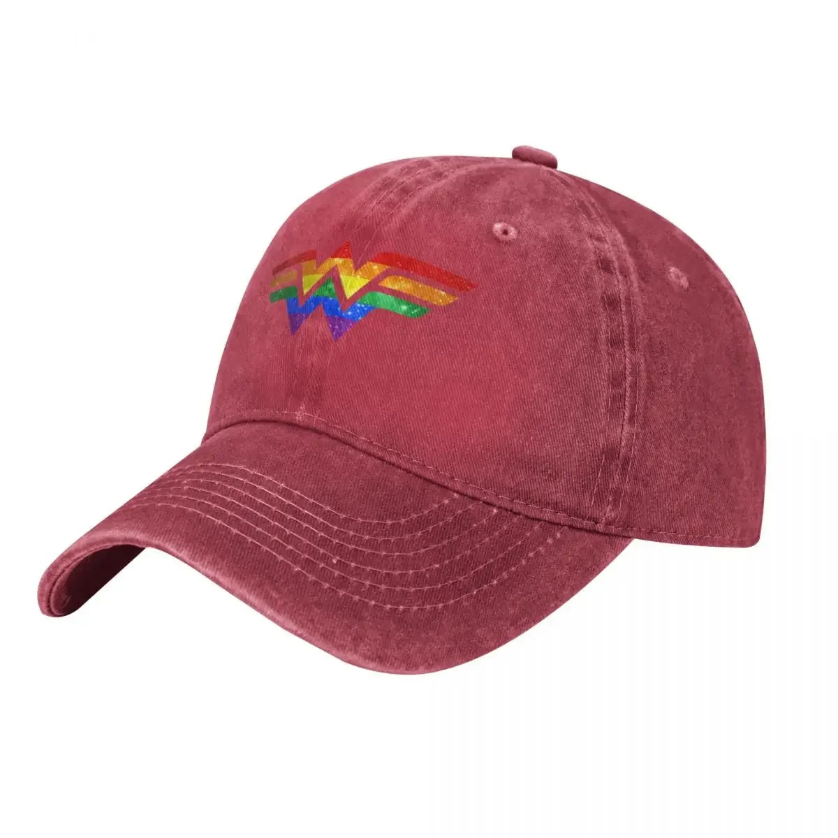 Wonder Pride - Gay Racerback Baseball Cap Cotton Hats Cowboy Caps Unisex Euro Pride
