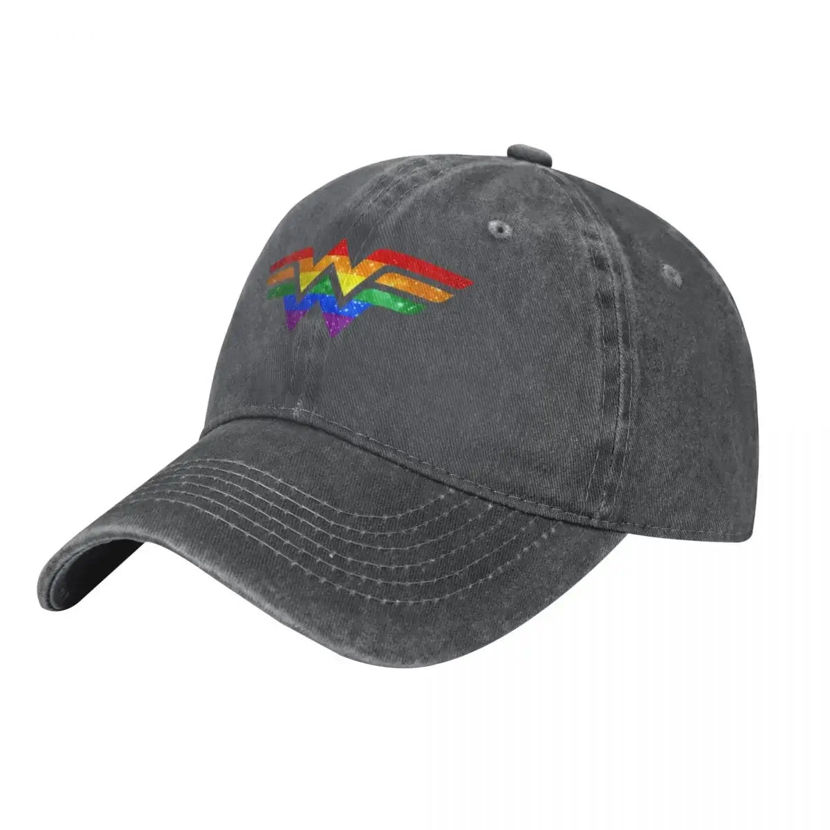 Wonder Pride - Gay Racerback Baseball Cap Cotton Hats Cowboy Caps Unisex Euro Pride