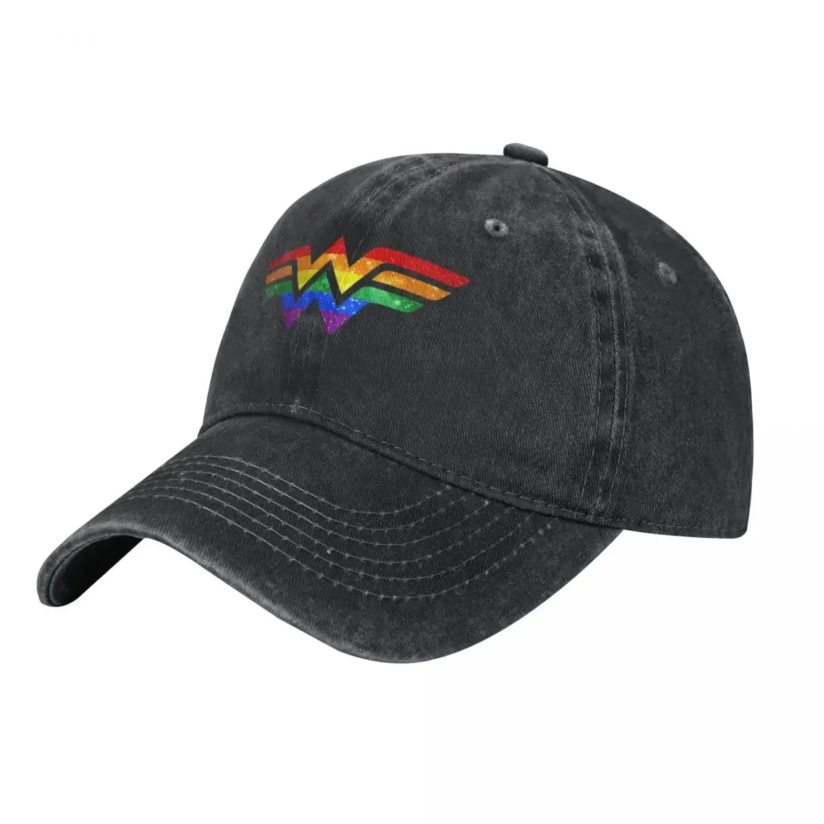 Wonder Pride - Gay Racerback Baseball Cap Cotton Hats Cowboy Caps Unisex Euro Pride