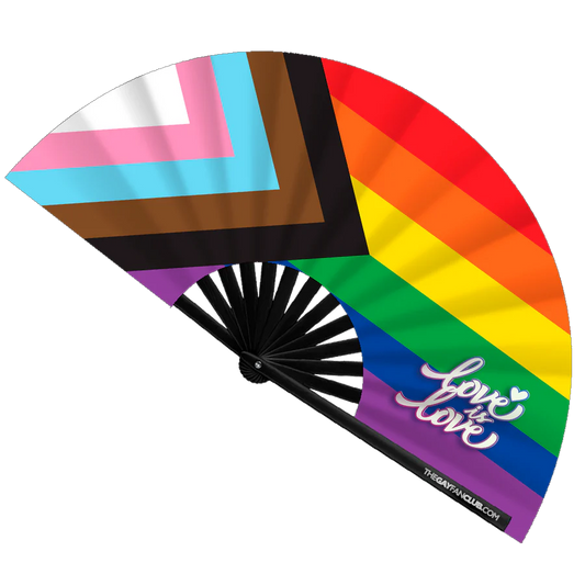 Pride Rainbow Flag Fan Euro Pride